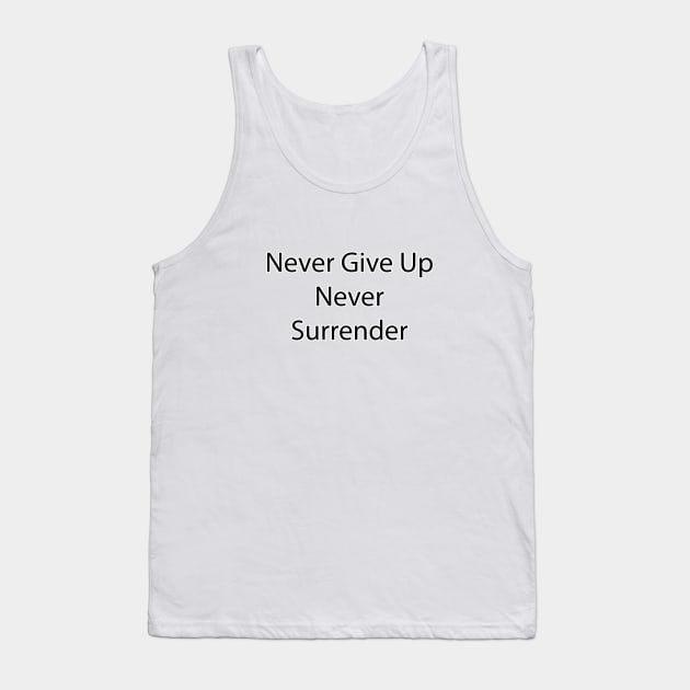 Motivational Quote 11 Tank Top by Park Windsor